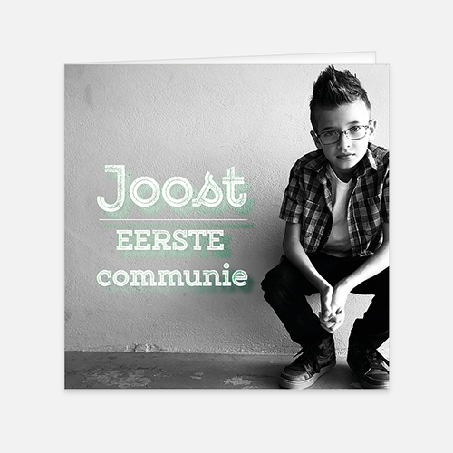Lortye Communiekaart 039 Communiekaart Joost