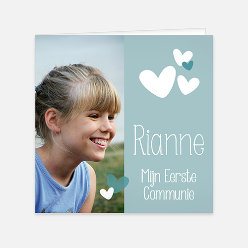 Lortye Communiekaart 041 Communiekaart Rianne